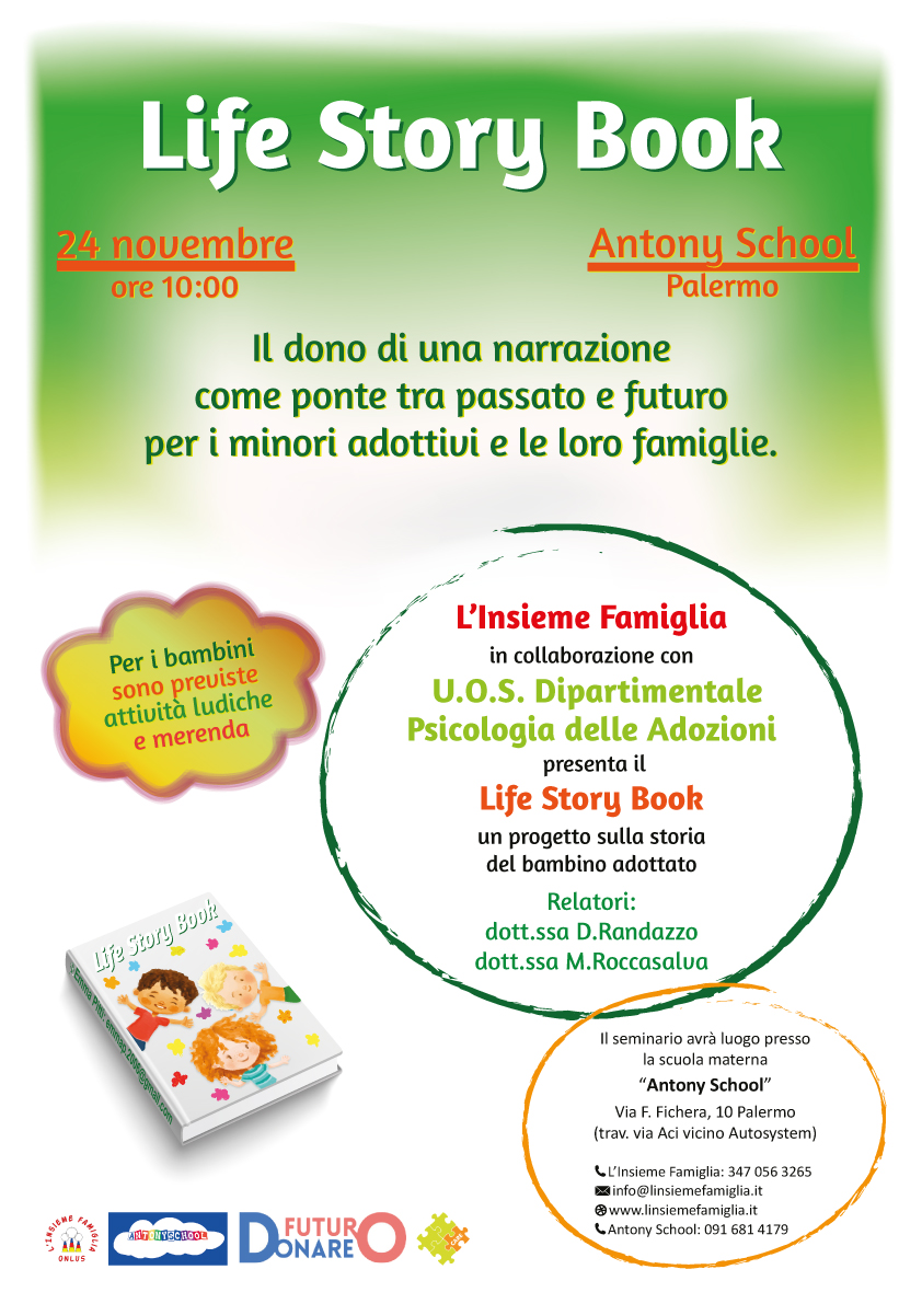 Locandina Life Story Book - Seminario di presentazione